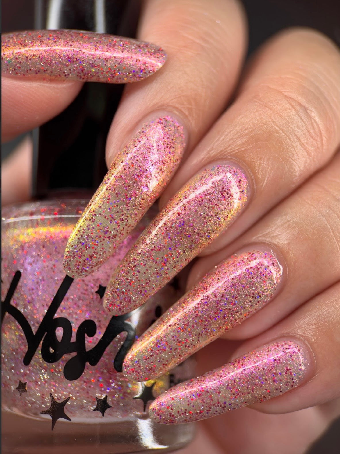 Also Hikaru 光 (buildable glitter-shimmer topper)