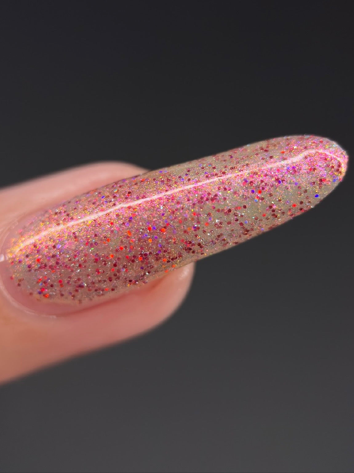Also Hikaru 光 (buildable glitter-shimmer topper)