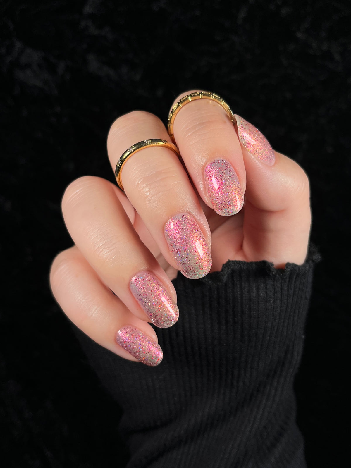 Also Hikaru 光 (buildable glitter-shimmer topper)