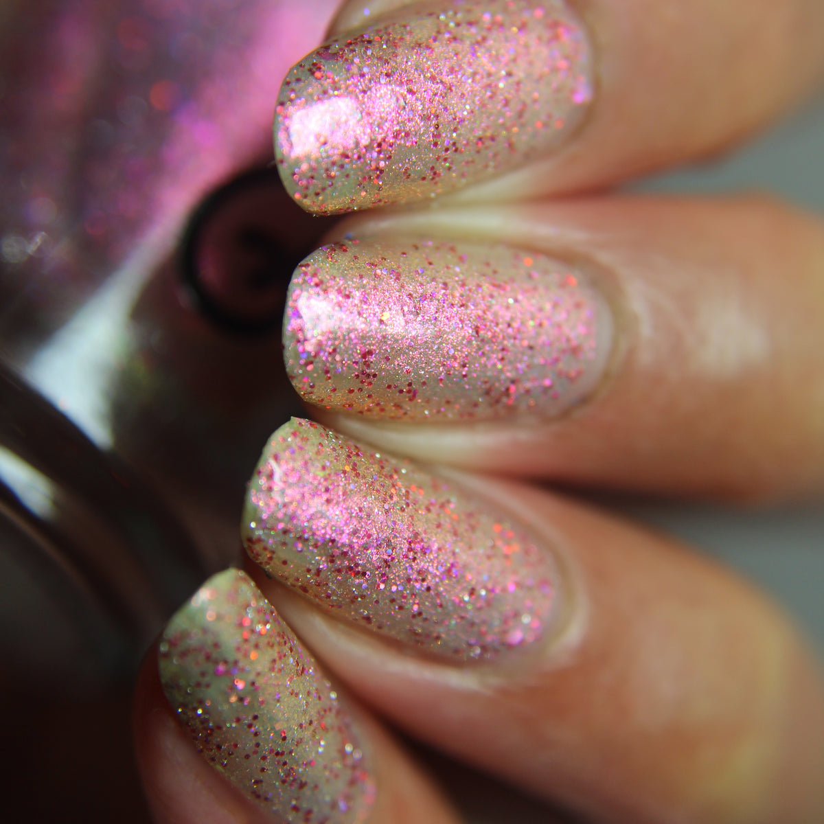 Also Hikaru 光 (buildable glitter-shimmer topper)